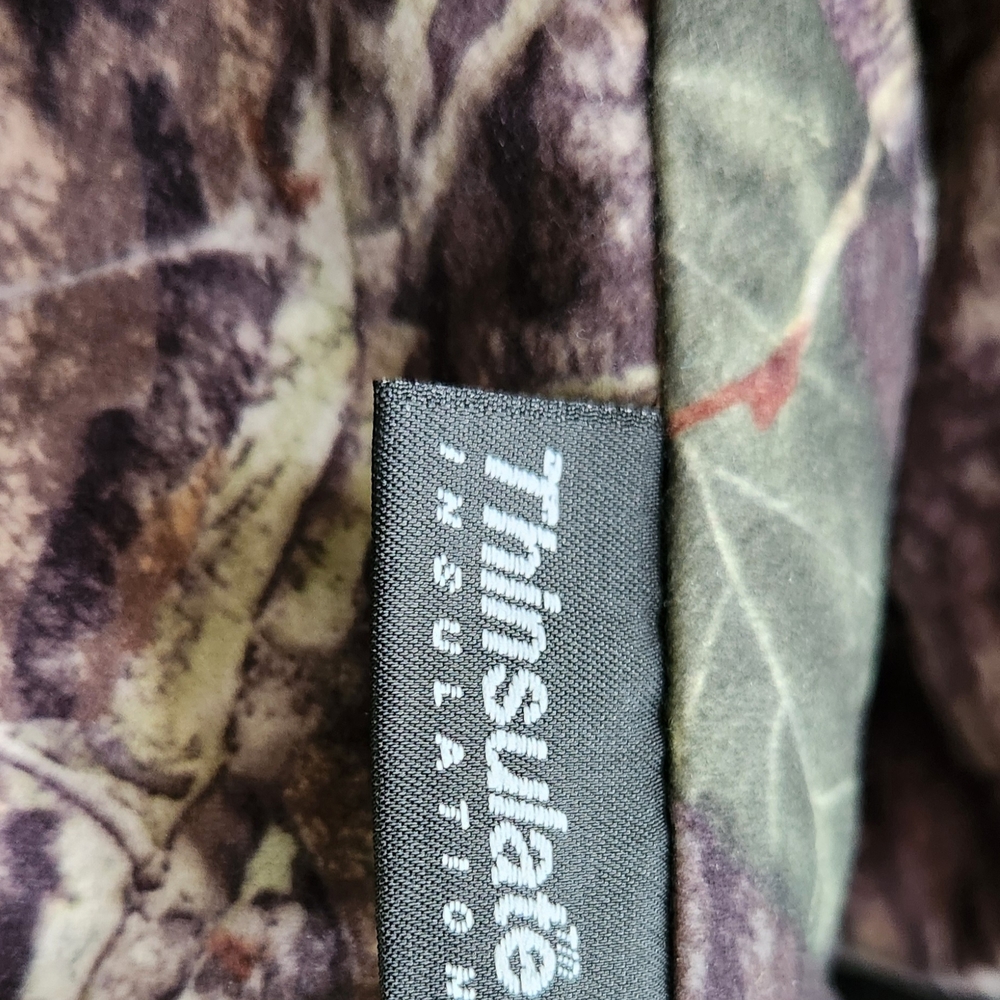 Vintage Lewis and‎ Clark Mossy Oak bomber jacket size XL Reversable - Picture 5 of 8